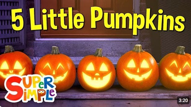 Five Little Pumpkins by Super Simple Songs